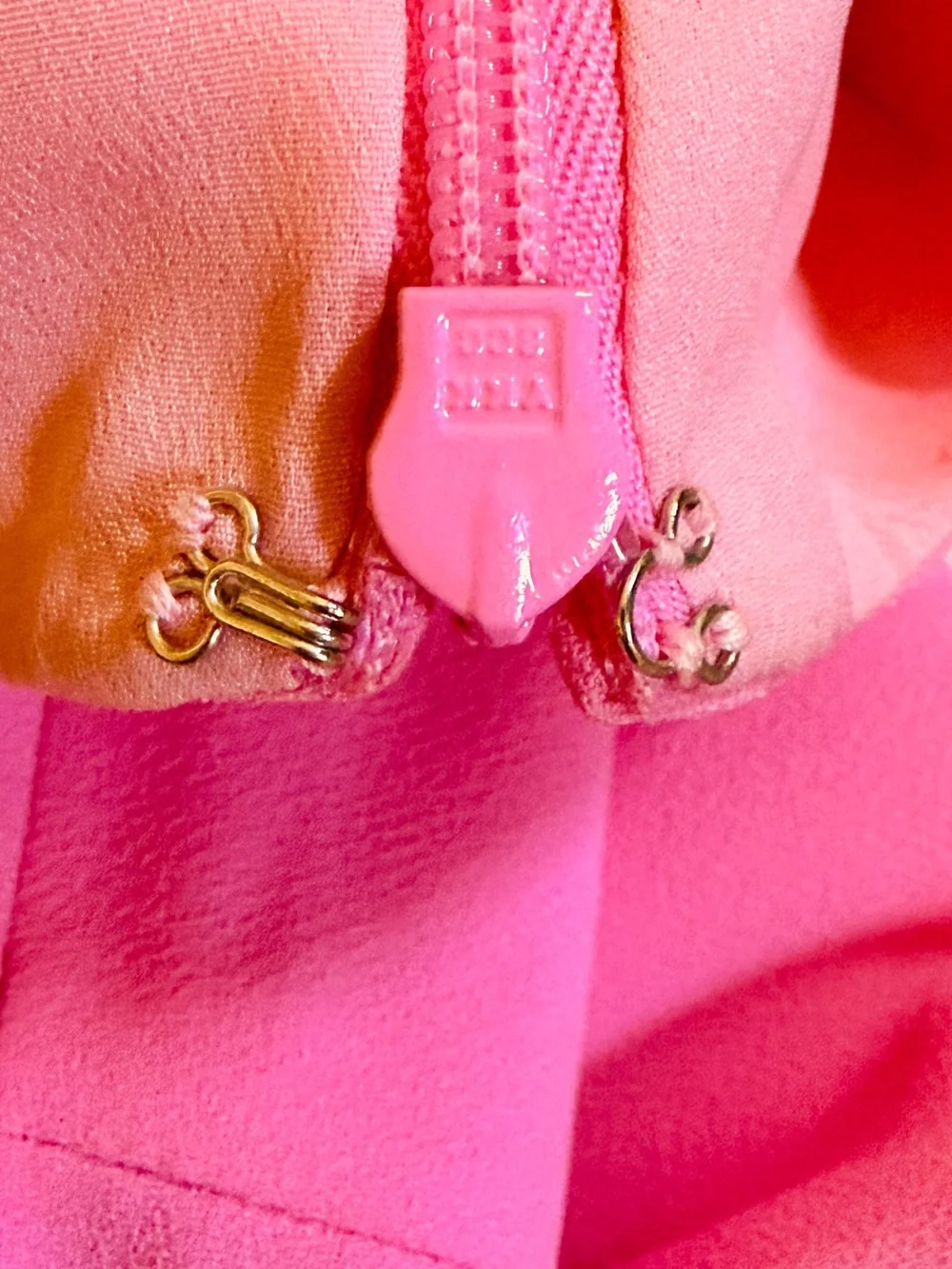J. Crew Bright Pink Button-Front Midi Dress